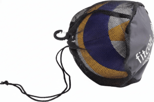 Sport Individual Volleyball Mesh Bag - Clip On Ball Holder for Backpack or Duffle - Gift for Volleyball Players
