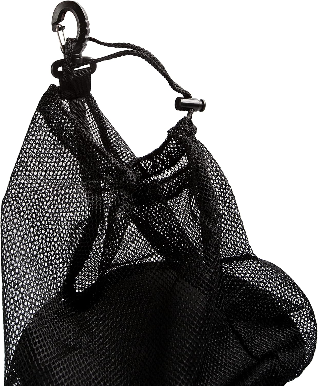 Sport Individual Volleyball Mesh Bag - Clip On Ball Holder for Backpack or Duffle - Gift for Volleyball Players