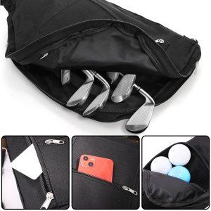 best Golf Sunday Bag-Driving Range Mini Course Training Practice Golf Bag Travel Case Foldable