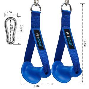 Ergonomics Handles Blue FOR GYM CABEL ATTACHMENT
