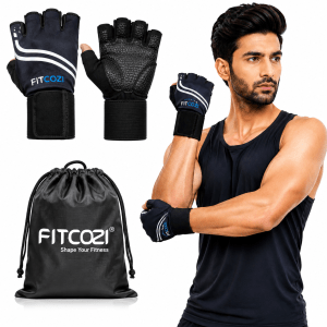FITCOZI Gym Gloves for Men & Women | Workout & Weightlifting Gloves