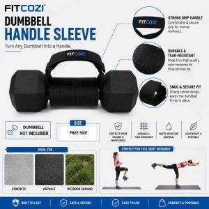 FITCOZI tibialis trainer straps dumbbells not included