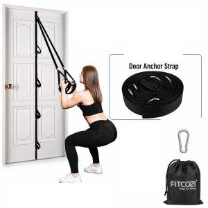 multi position door anchor for resistance bands