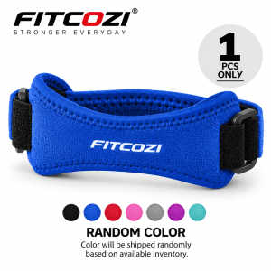 FITCOZI Knee Strap Adjustable Buckle and Soft Cushioning