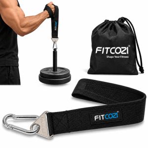 FITCOZI arm wrestling training strap for wrist forearm and biceps strength workouts