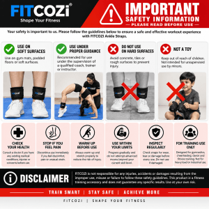 FITCOZI black gymnastics ankle straps for tumbling cheerleading dance and training (3)