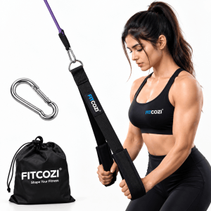 FITCOZI tricep rope cable attachment for triceps pull down and gym workouts for female (2)