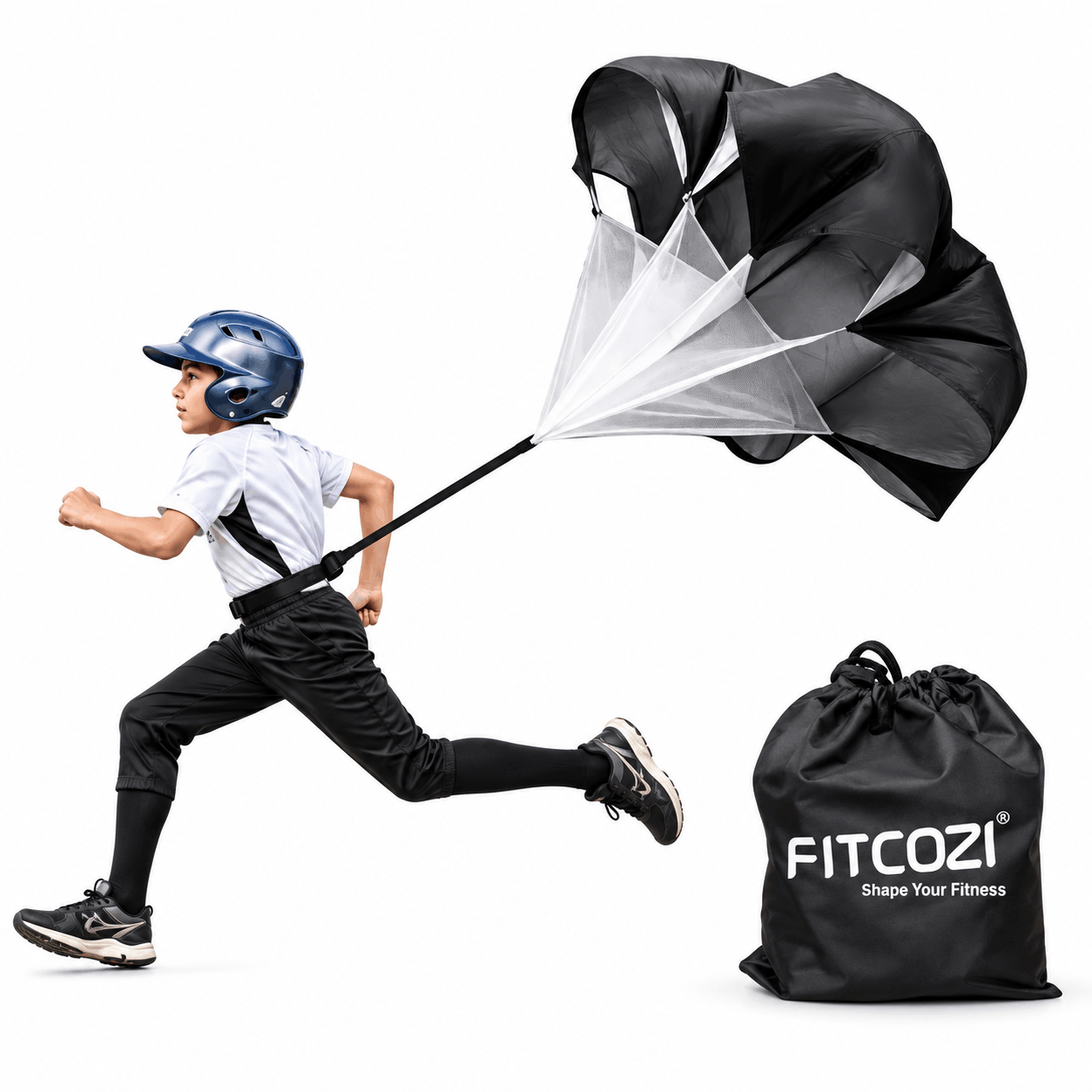 Running Resistance Parachute for Speed Training for kids and teenagers